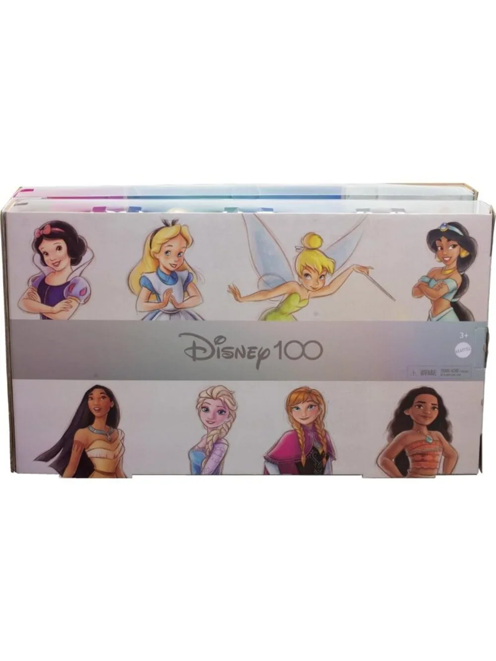 Disney 100th Anniversary Fashion Doll 8-Pack with Accessories - Magical Playset